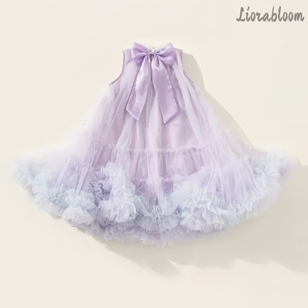 Woman Formal Wear - Фиолетовое повседневное платье принцессы, нарядное платье