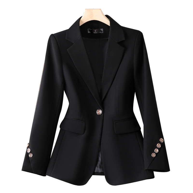Formal Winter Wear Women Jacket - Высококачественный женский пиджак, женский однотонный деловой