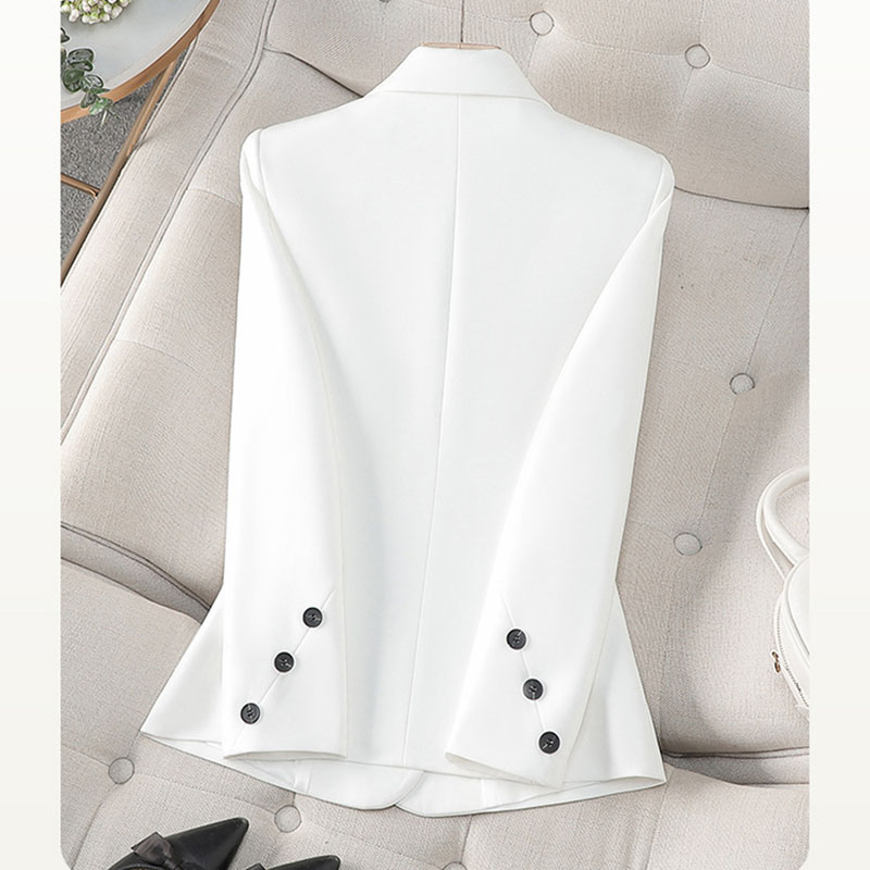 Formal Winter Wear Women Jacket - Новинка 2023 года, весенне-осенний белый, черный