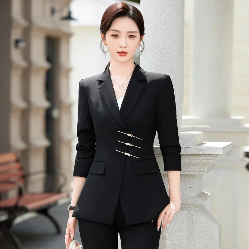 2025 модный белый, красный, че – обзор и цена Women Formal Wear Blazer Set