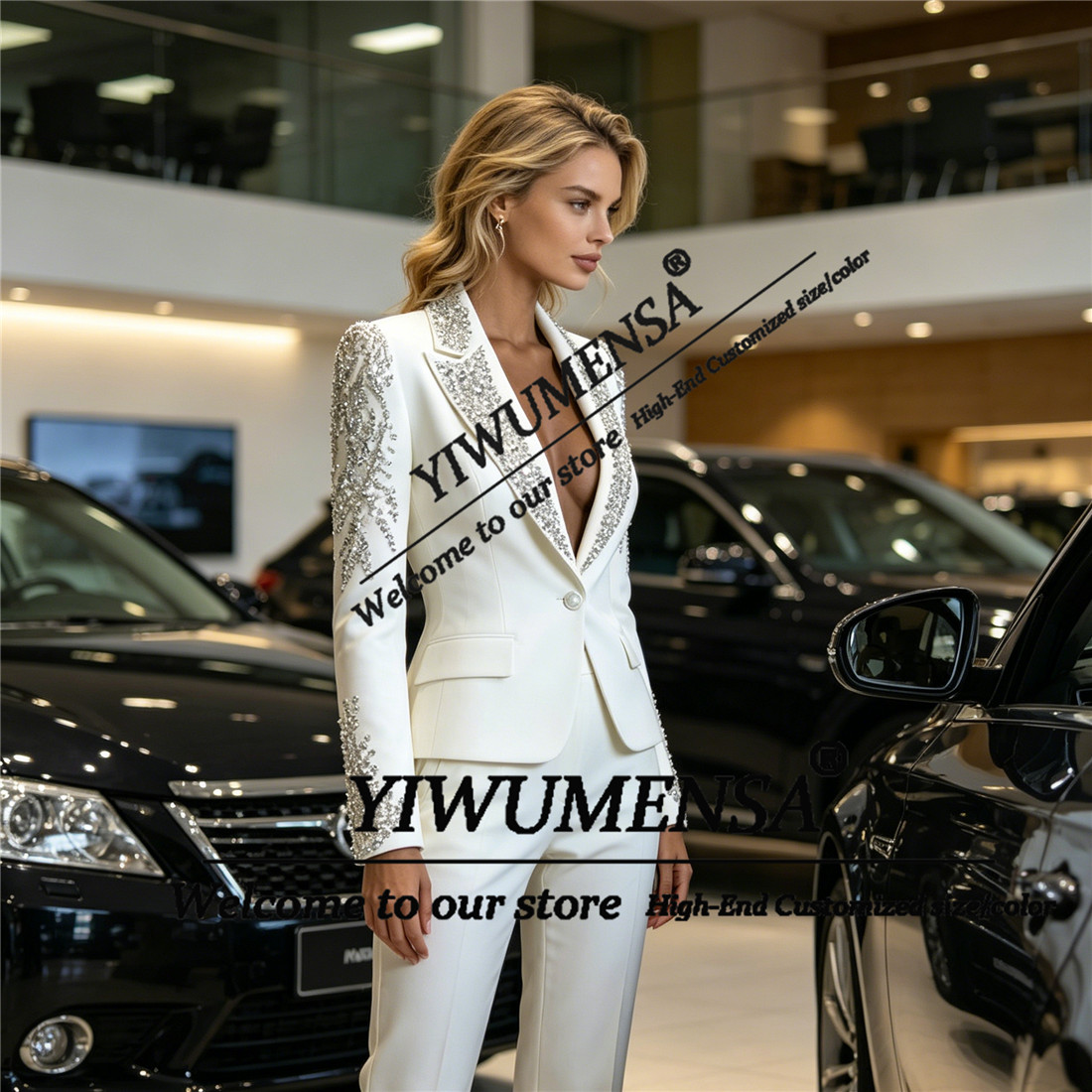Роскошные женские костюмы-двой – обзор и цена Woman Formal Wear
