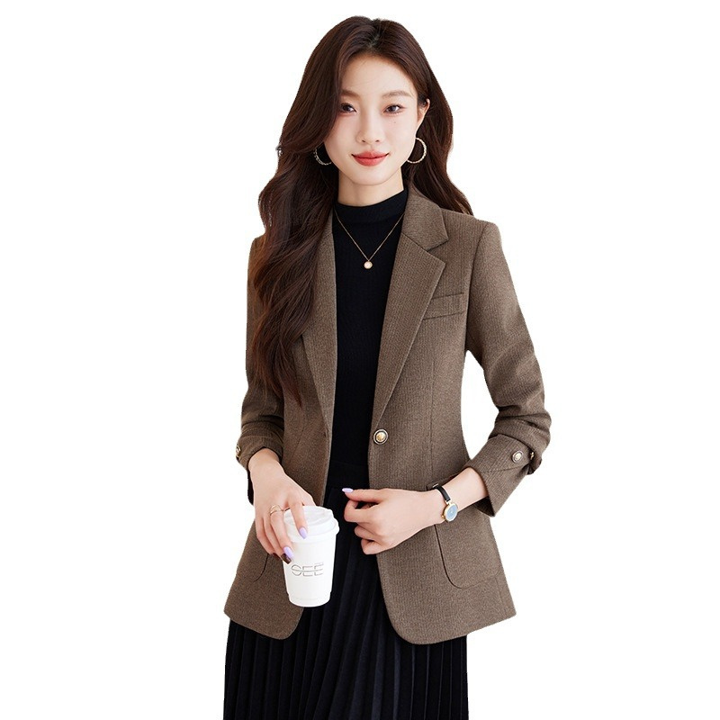 Женский деловой блейзер серого – обзор и цена Formal Winter Wear Women Jacket