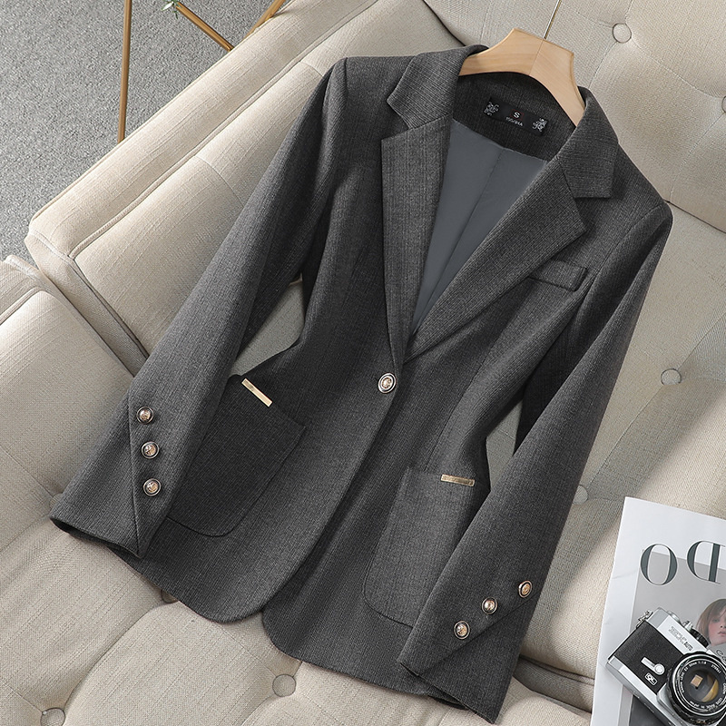 Женский деловой блейзер серого – обзор и цена Formal Winter Wear Women Jacket