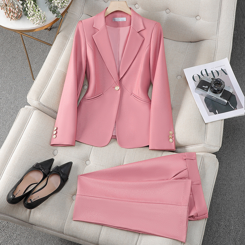 Осенний женский розовый костюм – обзор и цена Formal Winter Wear Women Jacket