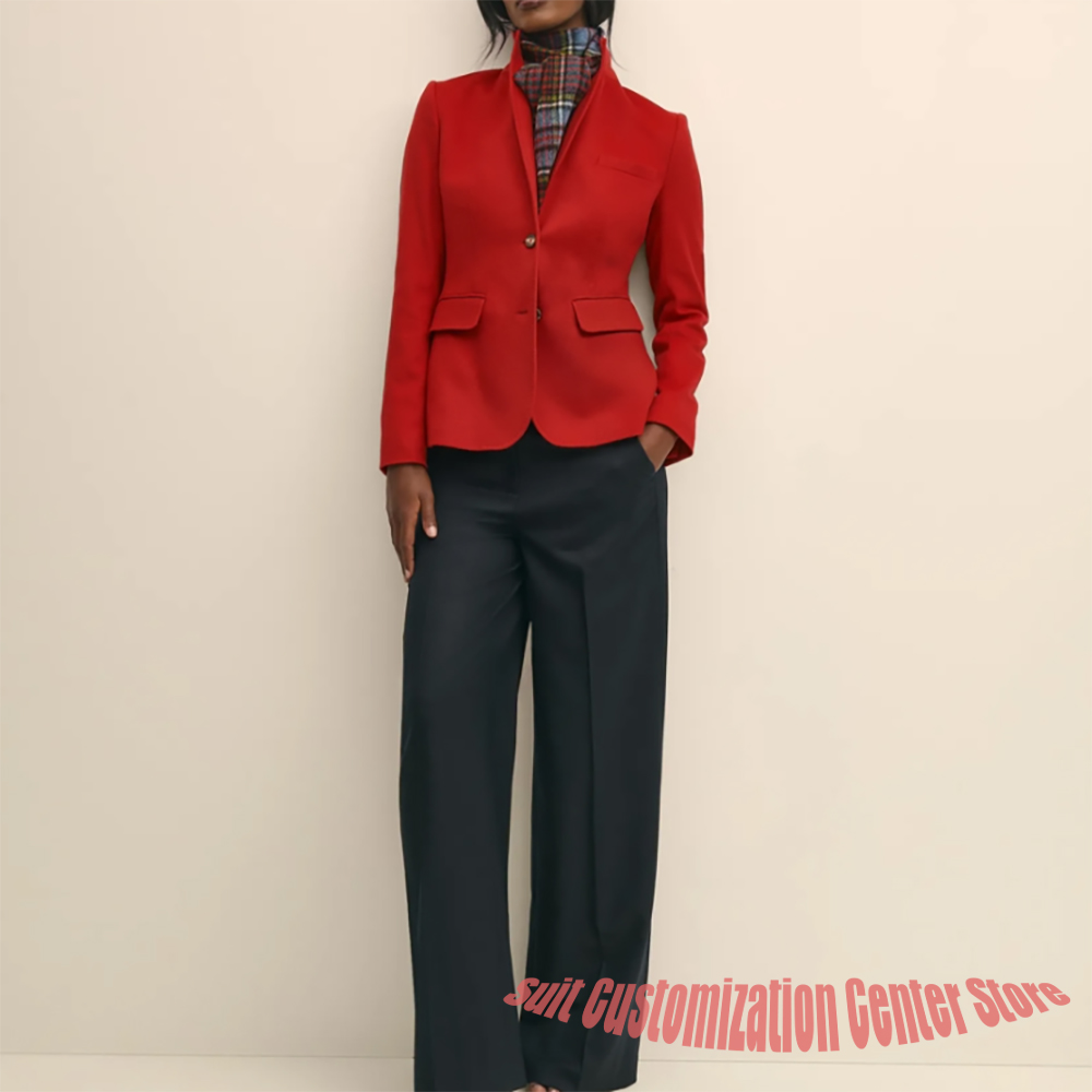 Женская темно-синяя шерстяная  – обзор и цена Formal Winter Wear Women Jacket