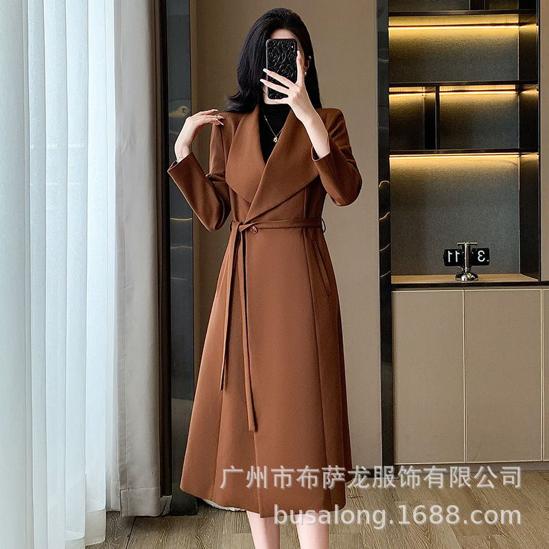 Новое женское пальто-тренч 202 – обзор и цена Women Formal Wear Coat