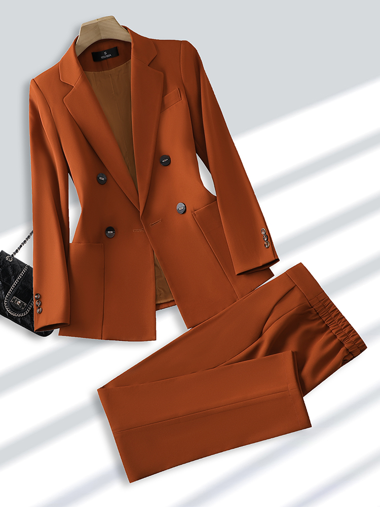 Костюм брючный женский деловой – обзор и цена Women Formal Wear Blazer Set