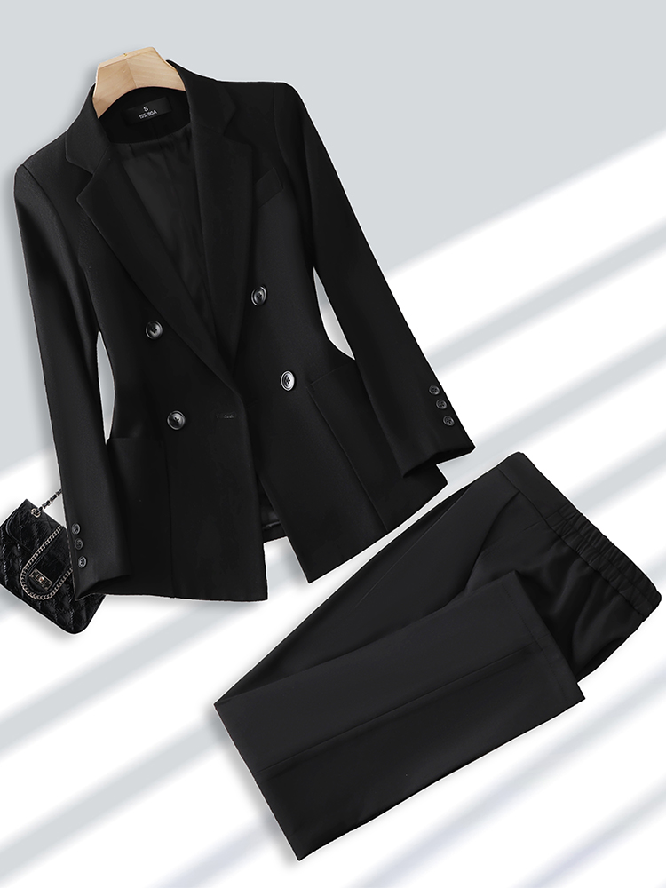 Костюм брючный женский деловой – обзор и цена Women Formal Wear Blazer Set