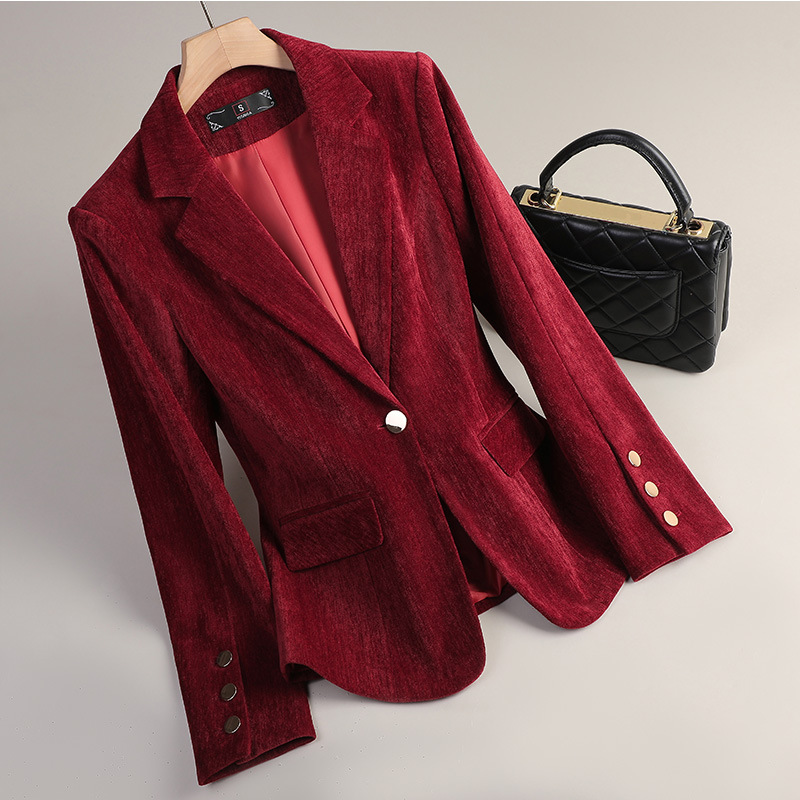 Женский пиджак из желтого золо – обзор и цена Formal Winter Wear Women Jacket