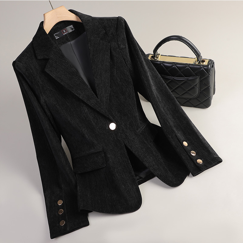 Женский пиджак из желтого золо – обзор и цена Formal Winter Wear Women Jacket