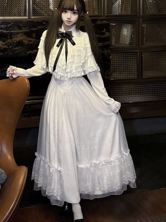 Японское кружевное платье с ко – обзор и цена Woman Formal Wear