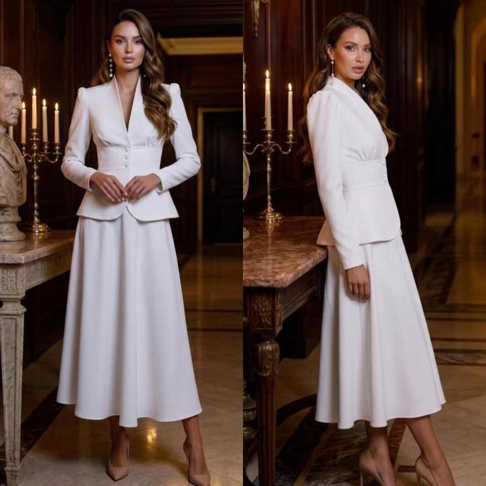 Элегантный женский костюм-двой – обзор и цена Women Formal Wear Blazer Set